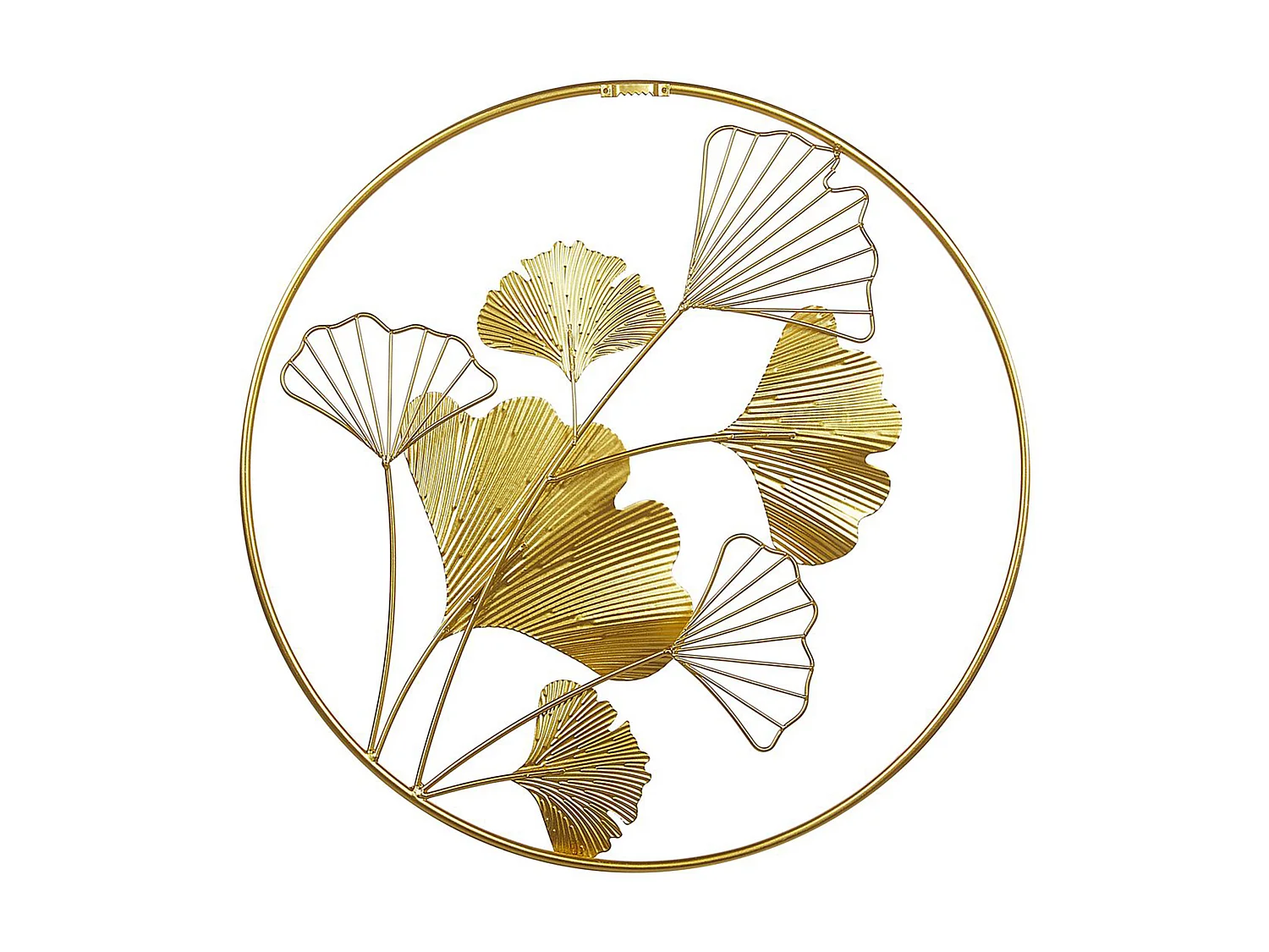 Wanddecoratie BISMUTH Metaal 45 cm Goud