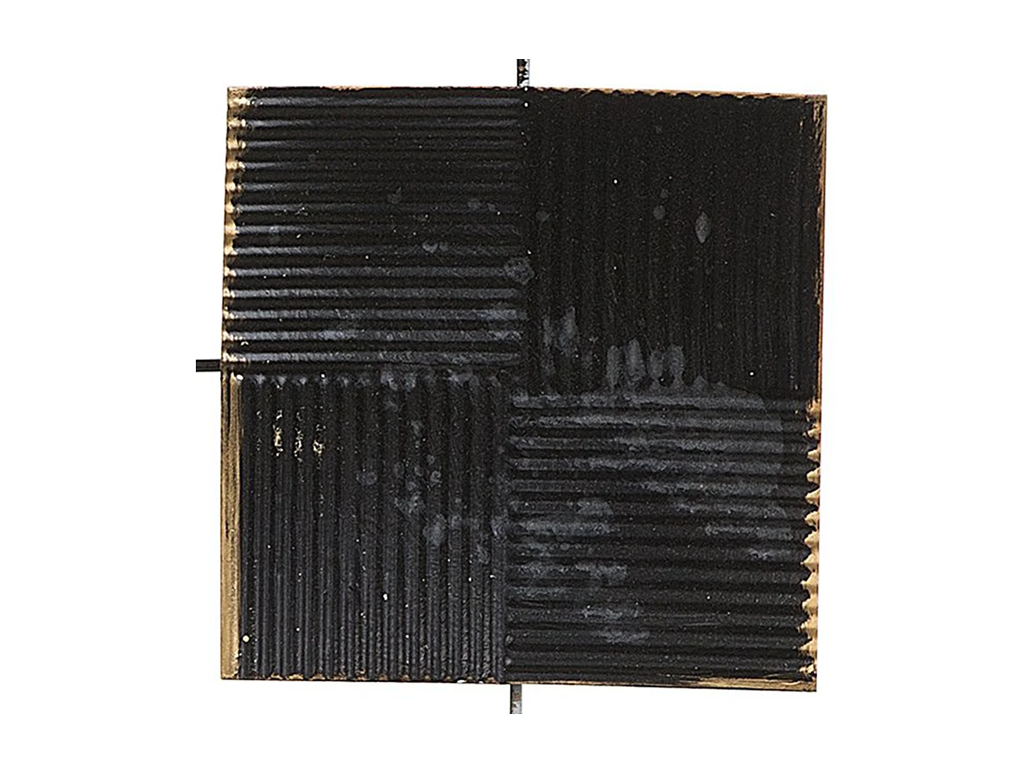 Wandobjekt TITANIUM Metall 50 cm Bunt