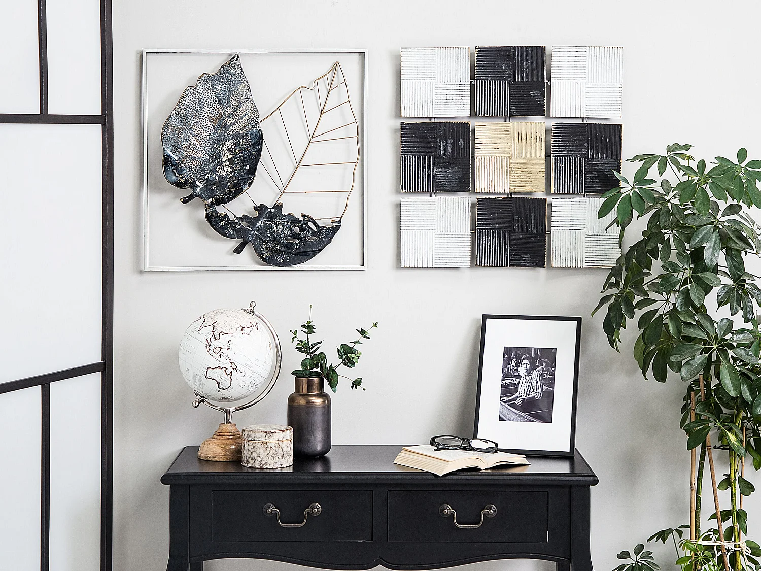 Wanddecoratie TITANIUM Metaal 50 cm Multicolor