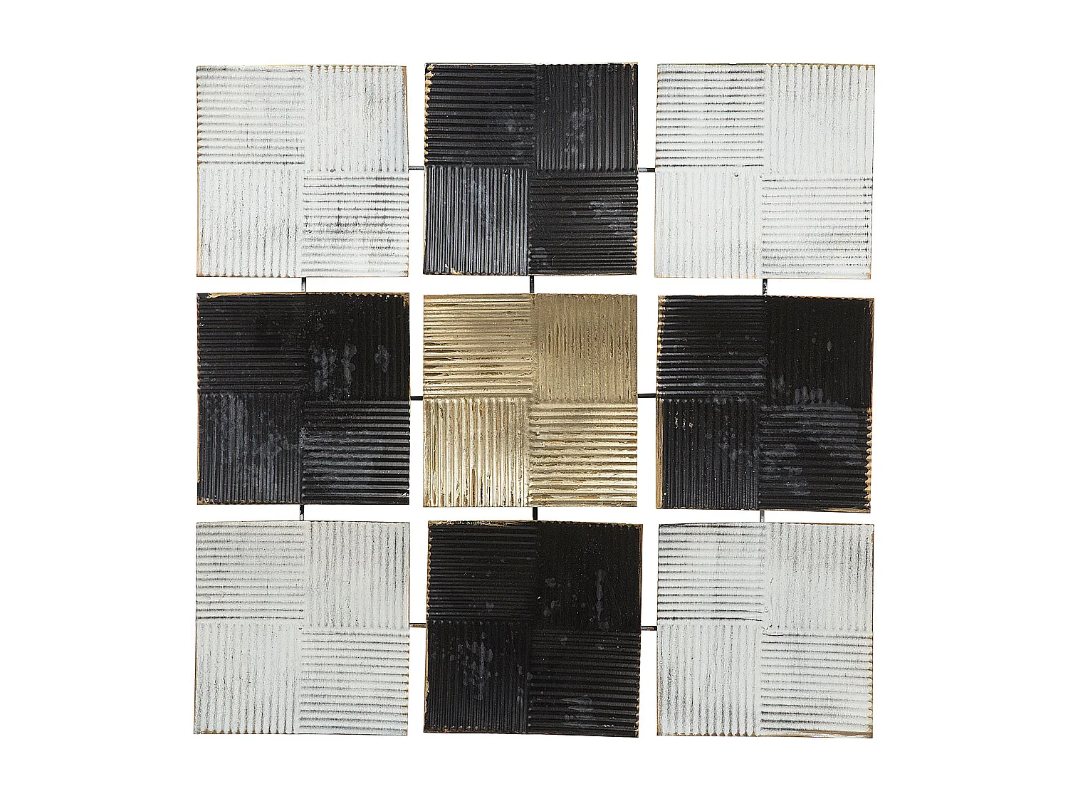 Decoração de parede TITANIUM Metal 50 cm Multicolor