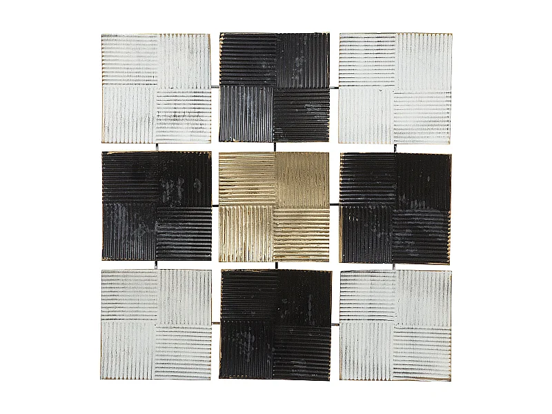 Décoration murale TITANIUM Métal 50 cm Multicolore