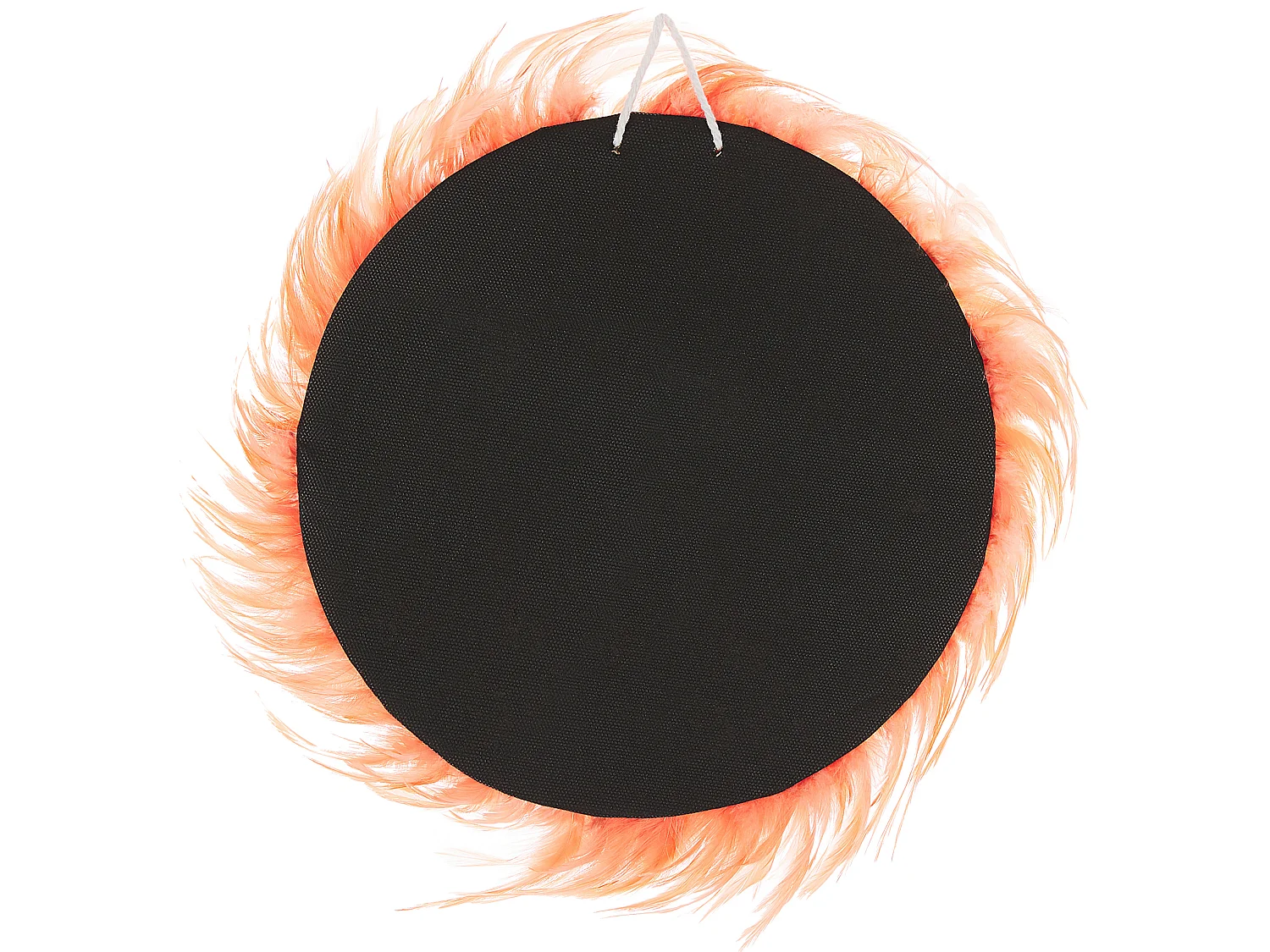 Décoration en plumes JUJU Plumes 40 cm Corail