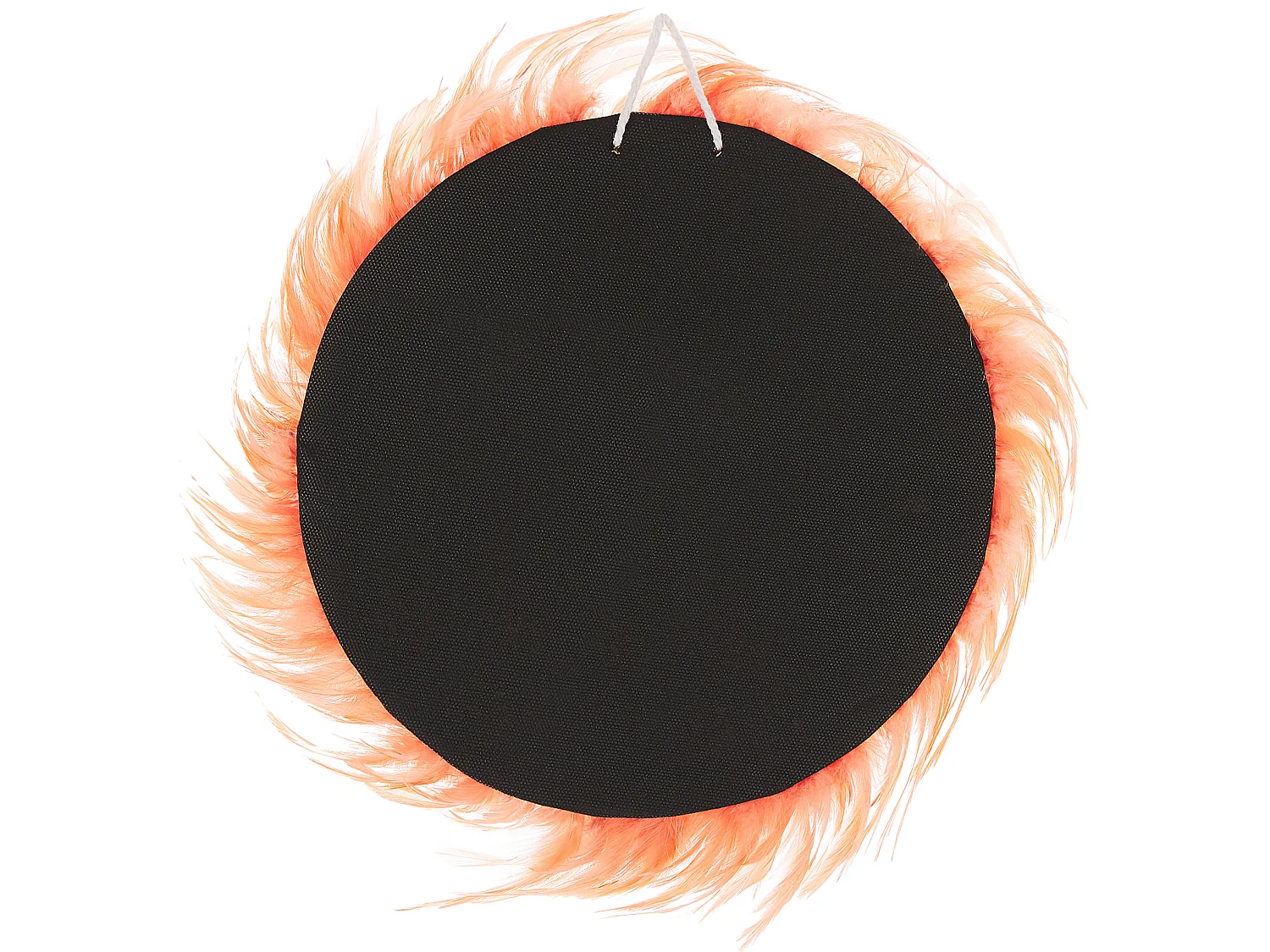 Décoration en plumes JUJU Plumes 40 cm Corail