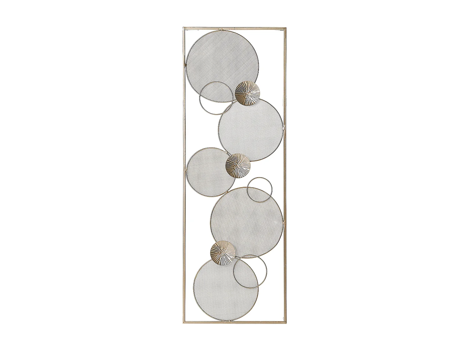 Decoração de parede TUNGSTEN Metal 90 cm Dourado
