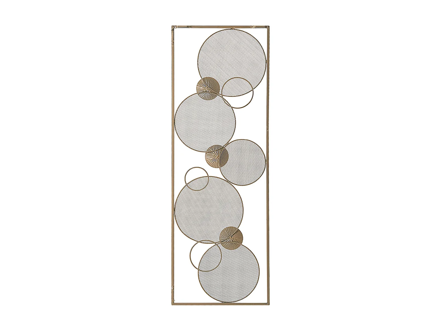 Decoração de parede TUNGSTEN Metal 90 cm Dourado