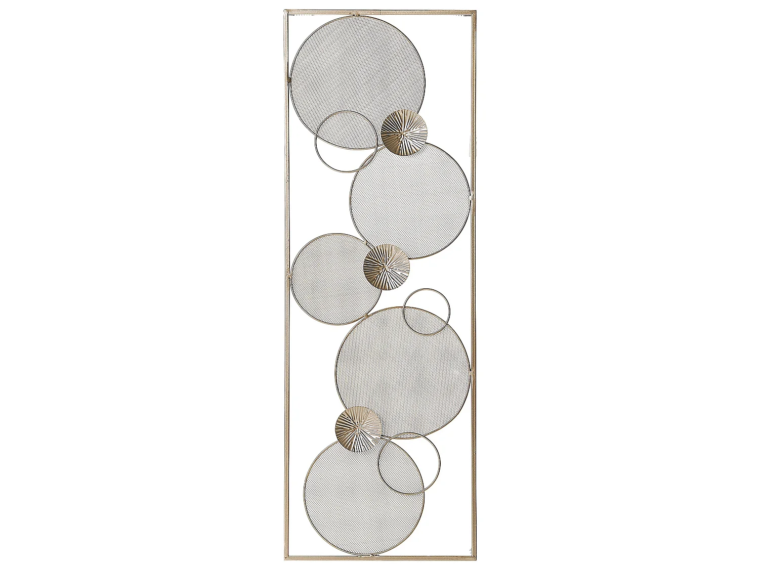 Wall Decor TUNGSTEN Metal 90 cm Gold