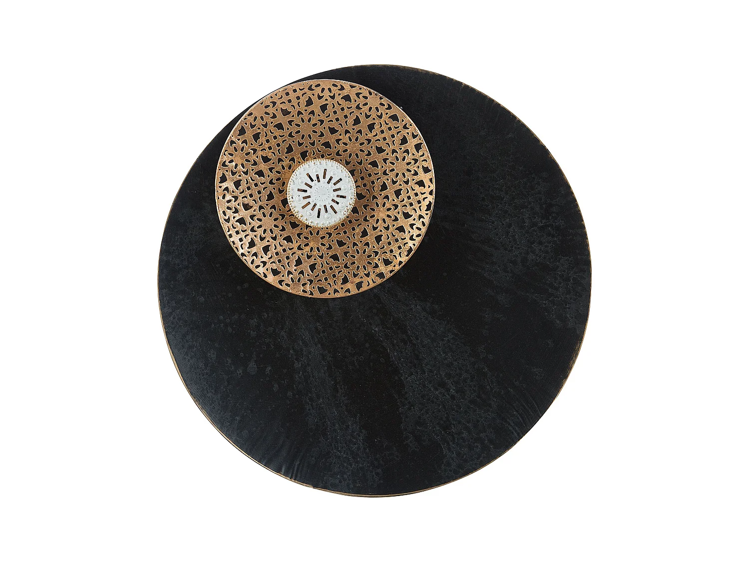 Decorazione da parete RUBIDIUM Metallo 49 cm Nero