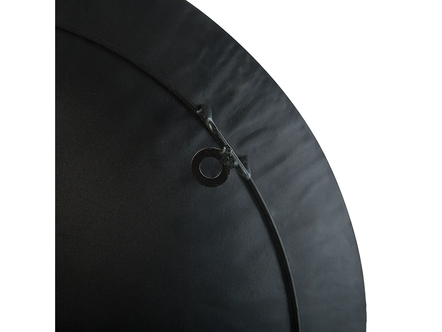 Wanddecoratie RUBIDIUM Metaal 49 cm Zwart