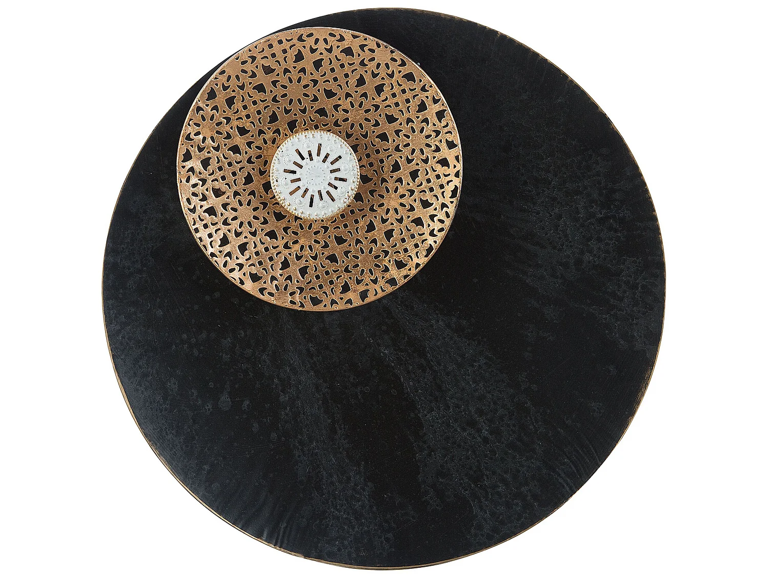 Wall Decor RUBIDIUM Metal 49 cm Black