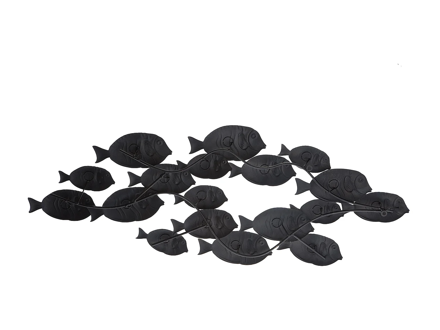 Verspielter Wandschmuck Fische bunte Farben Fermium