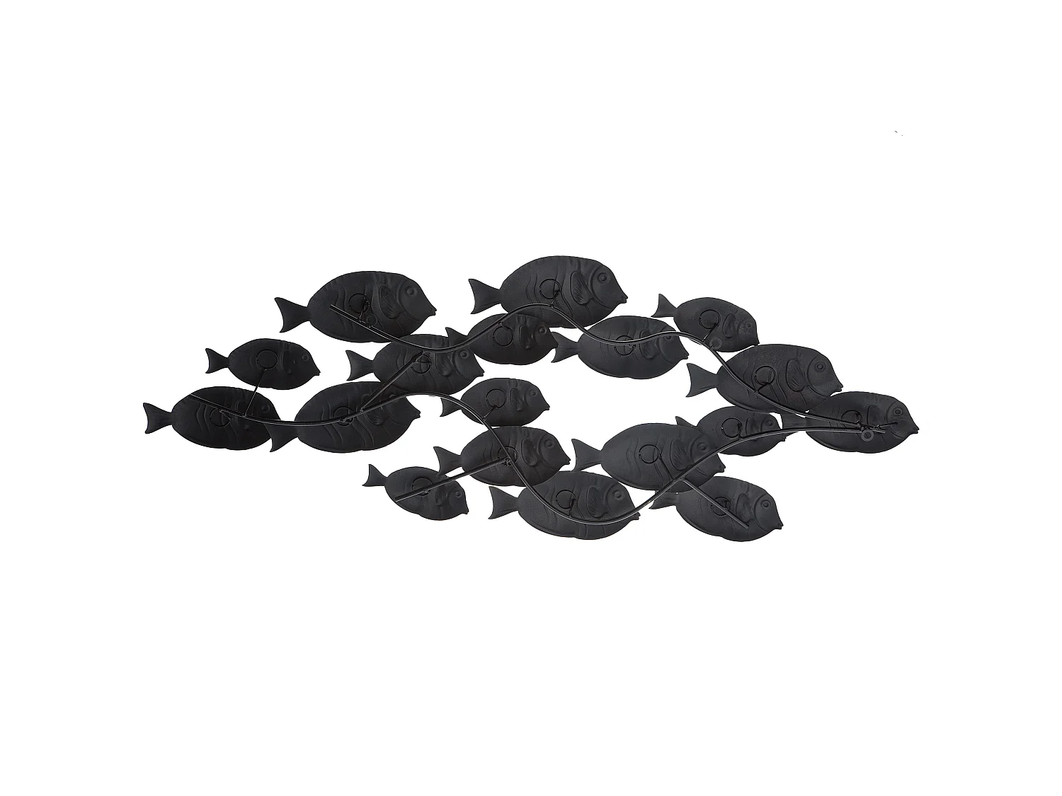 Décoration murale Poisson FERMIUM Métal 47 cm Multicolore