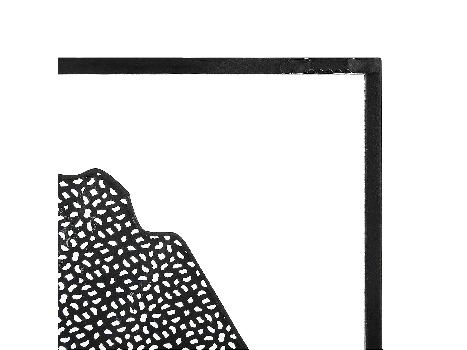 Wanddecoratie RHENIUM Metaal 50 cm Multicolor