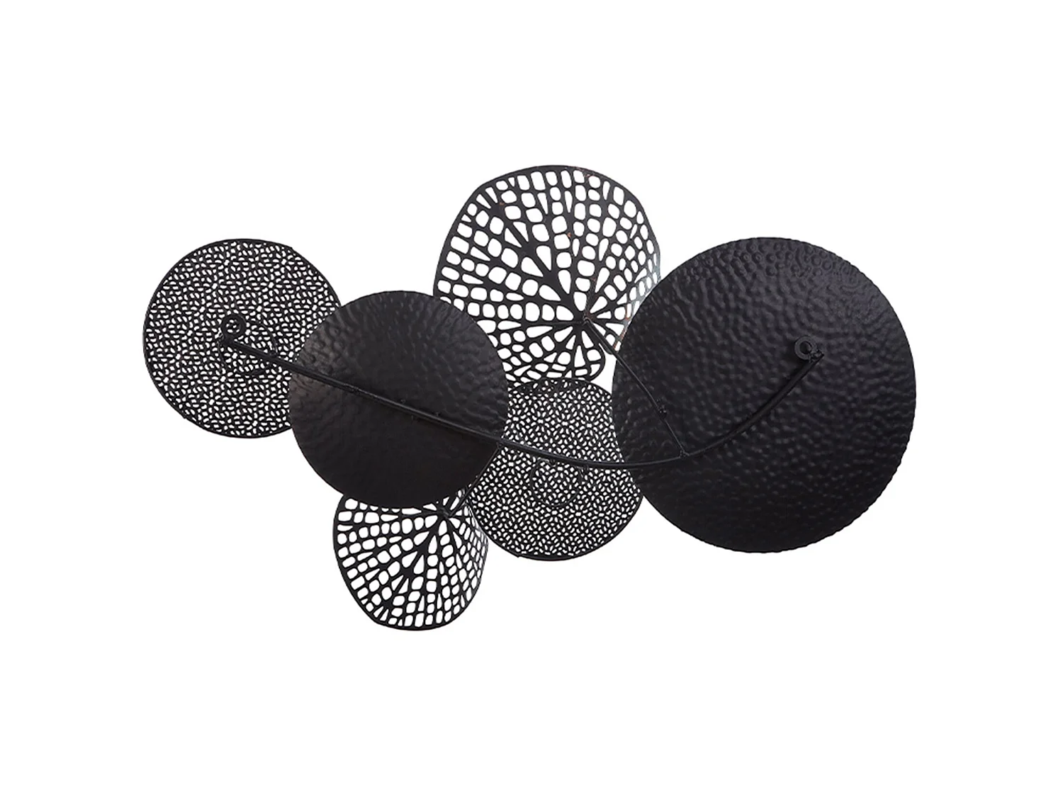 Wall Decor RHODIUM Metal 40 cm Multicolour