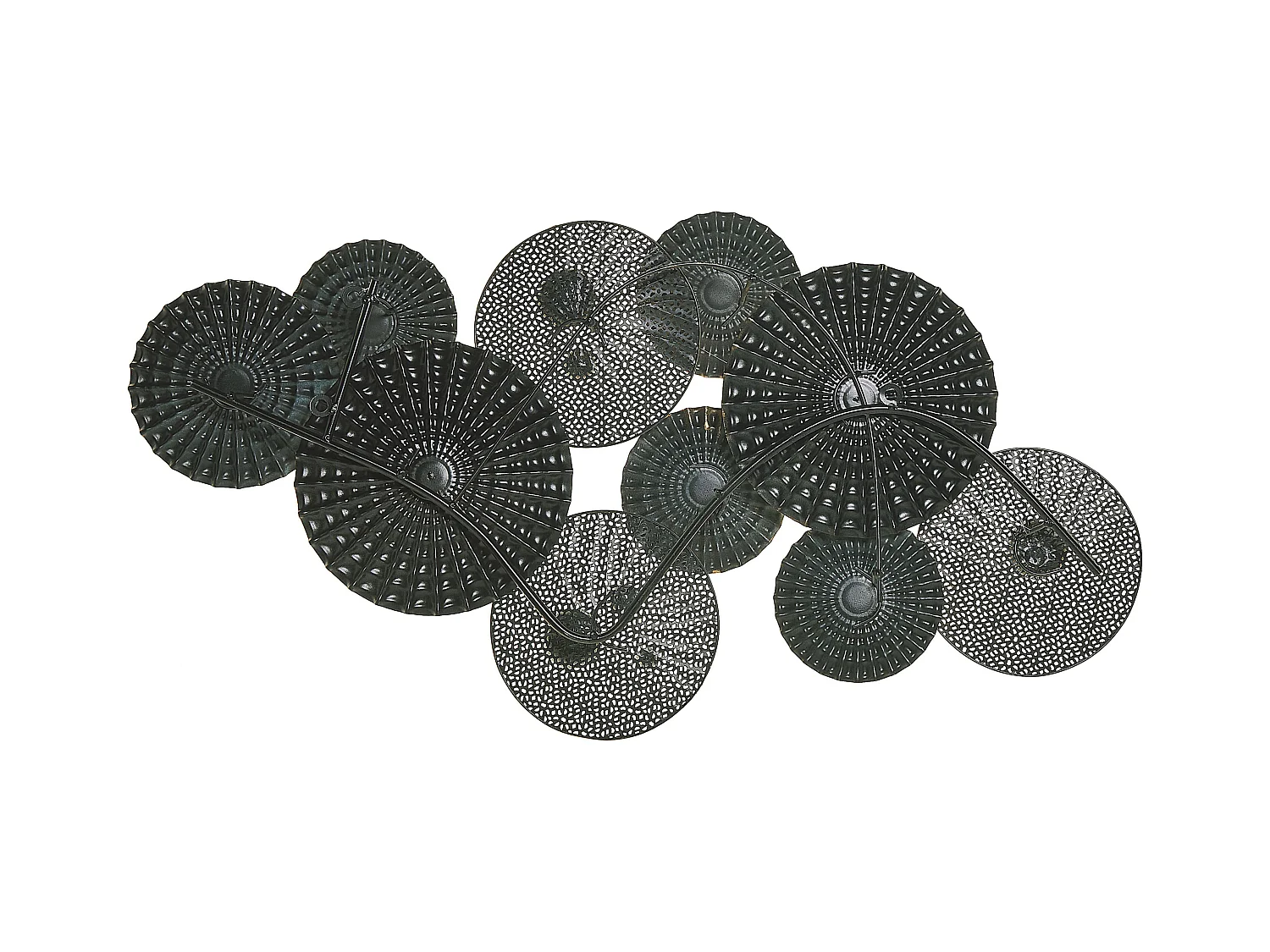 Decorazione da parete HASSIUM Metallo 48 cm Blu