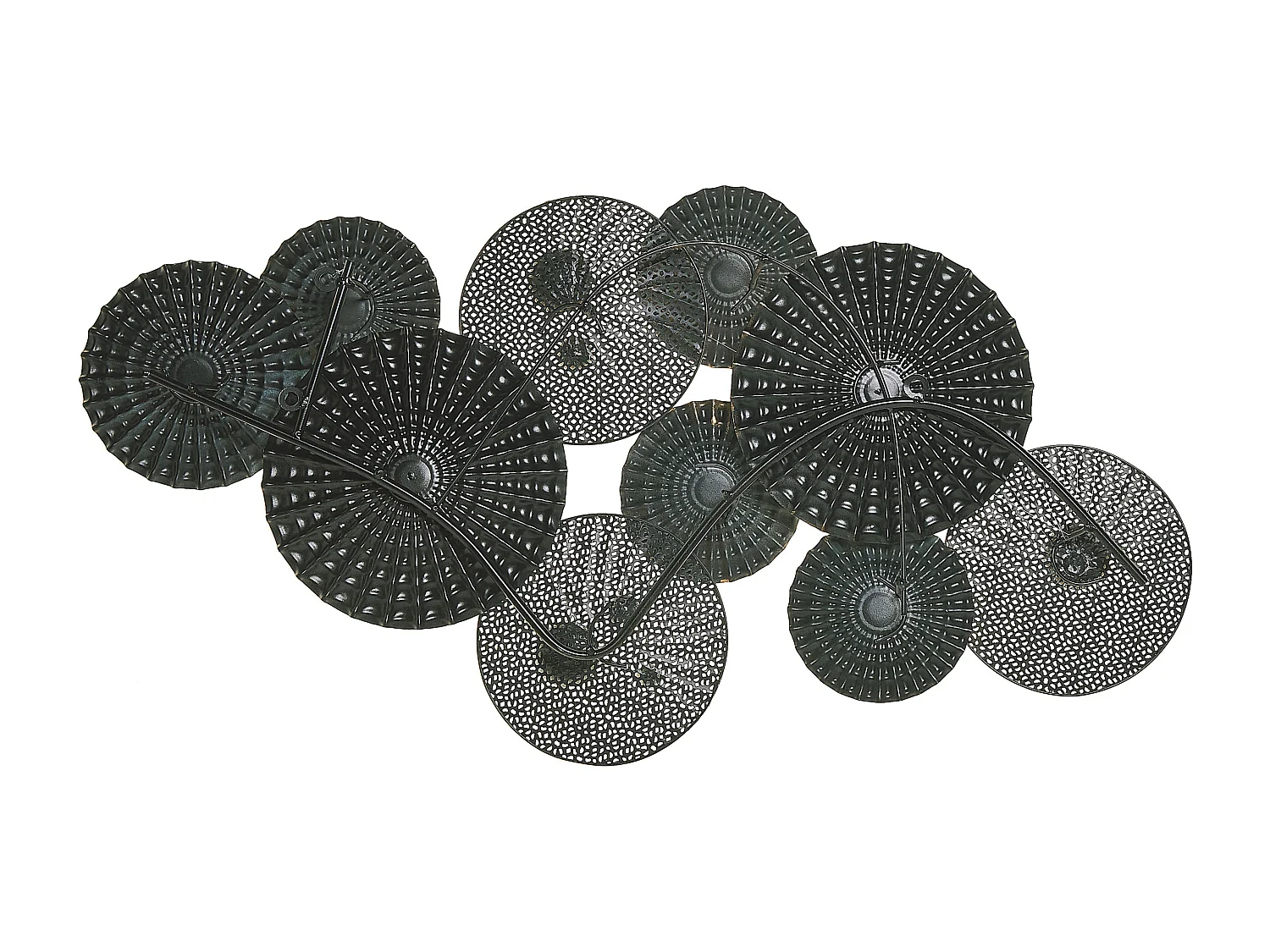 Decoração de parede HASSIUM Metal 48 cm Azul