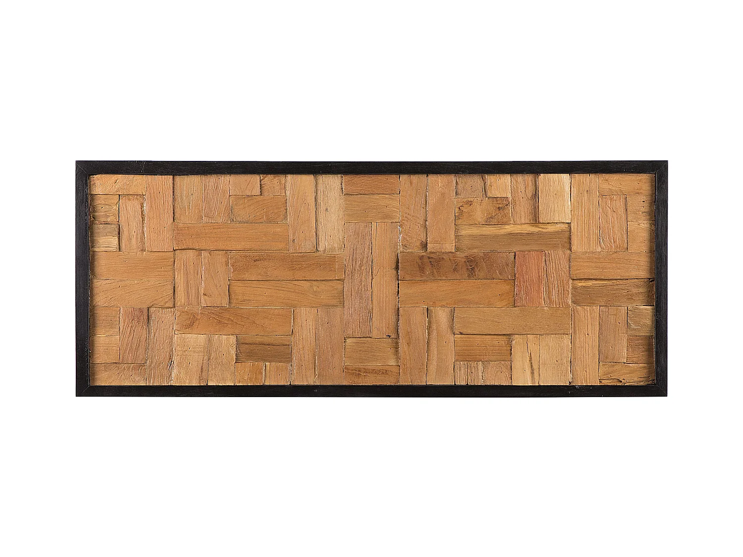 Décoration murale TOLUCA Teck 40 cm Marron