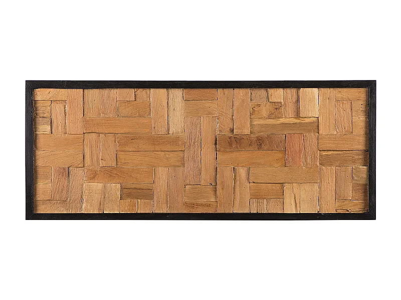 Décoration murale TOLUCA Teck 40 cm Marron