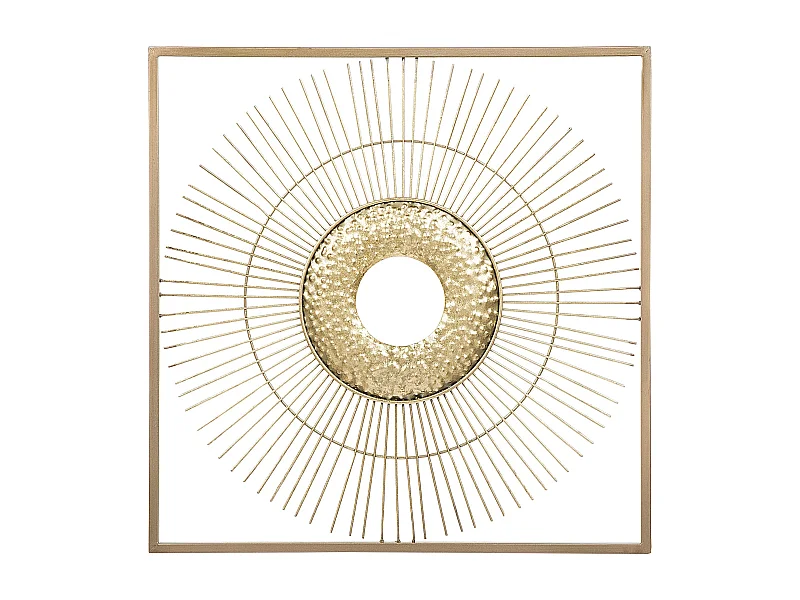 Decoración de pared MERCURY Metal 50 cm Dorado