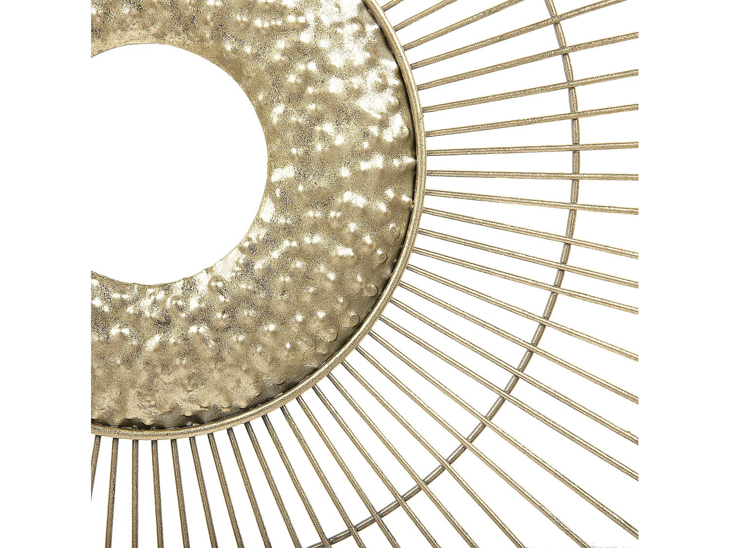 Wanddecoratie MERCURY Metaal 50 cm Goud