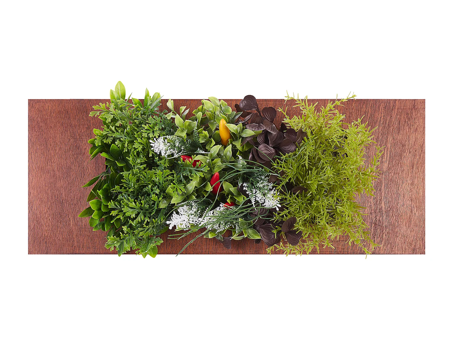 Décoration plante artificielle et bois OSMIA