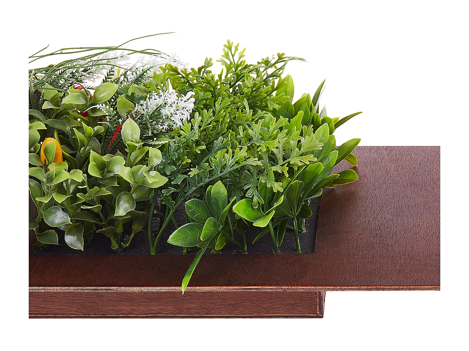 Décoration plante artificielle et bois OSMIA