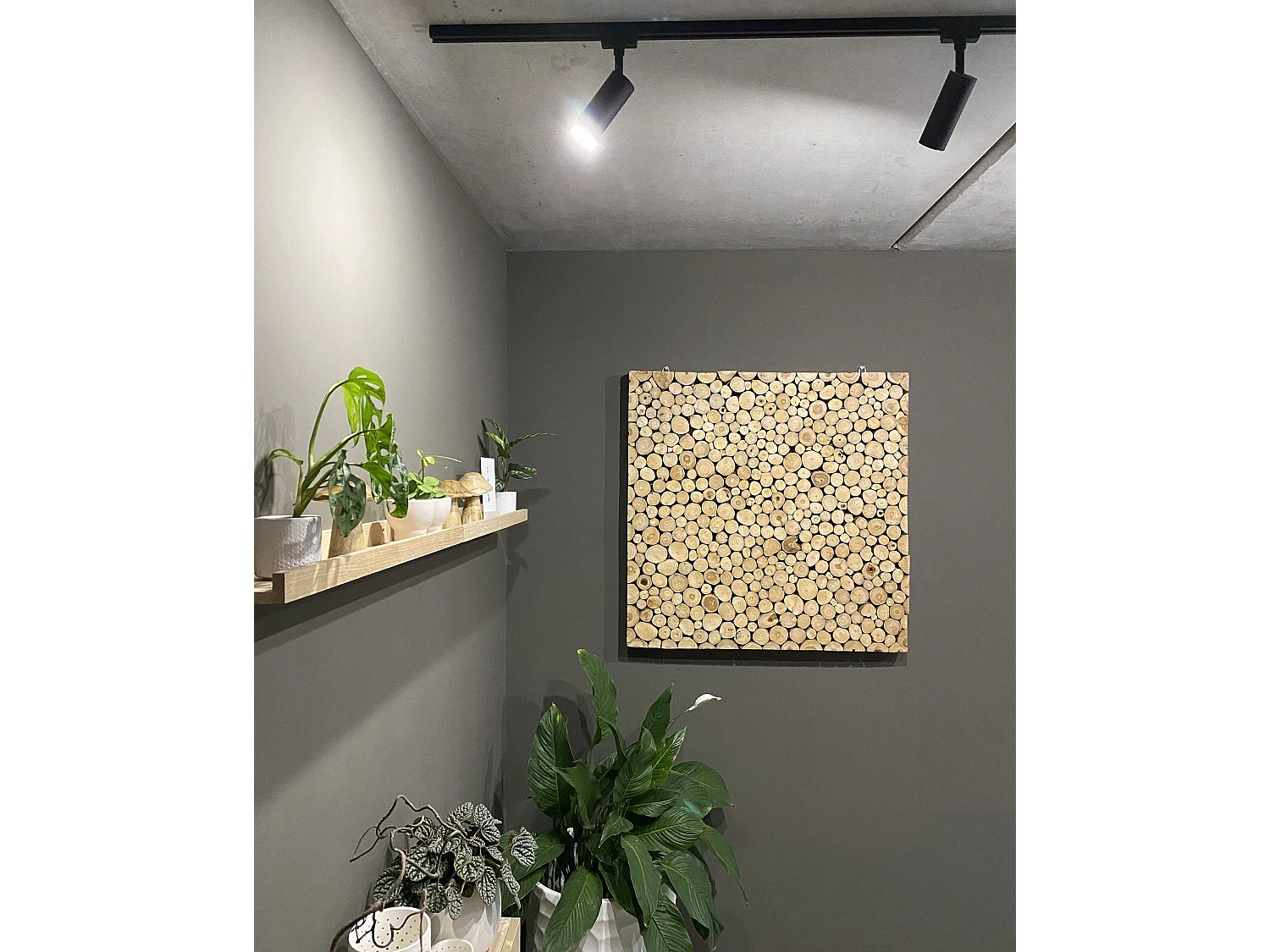 Décoration murale TWIG Bois 85 cm Marron clair