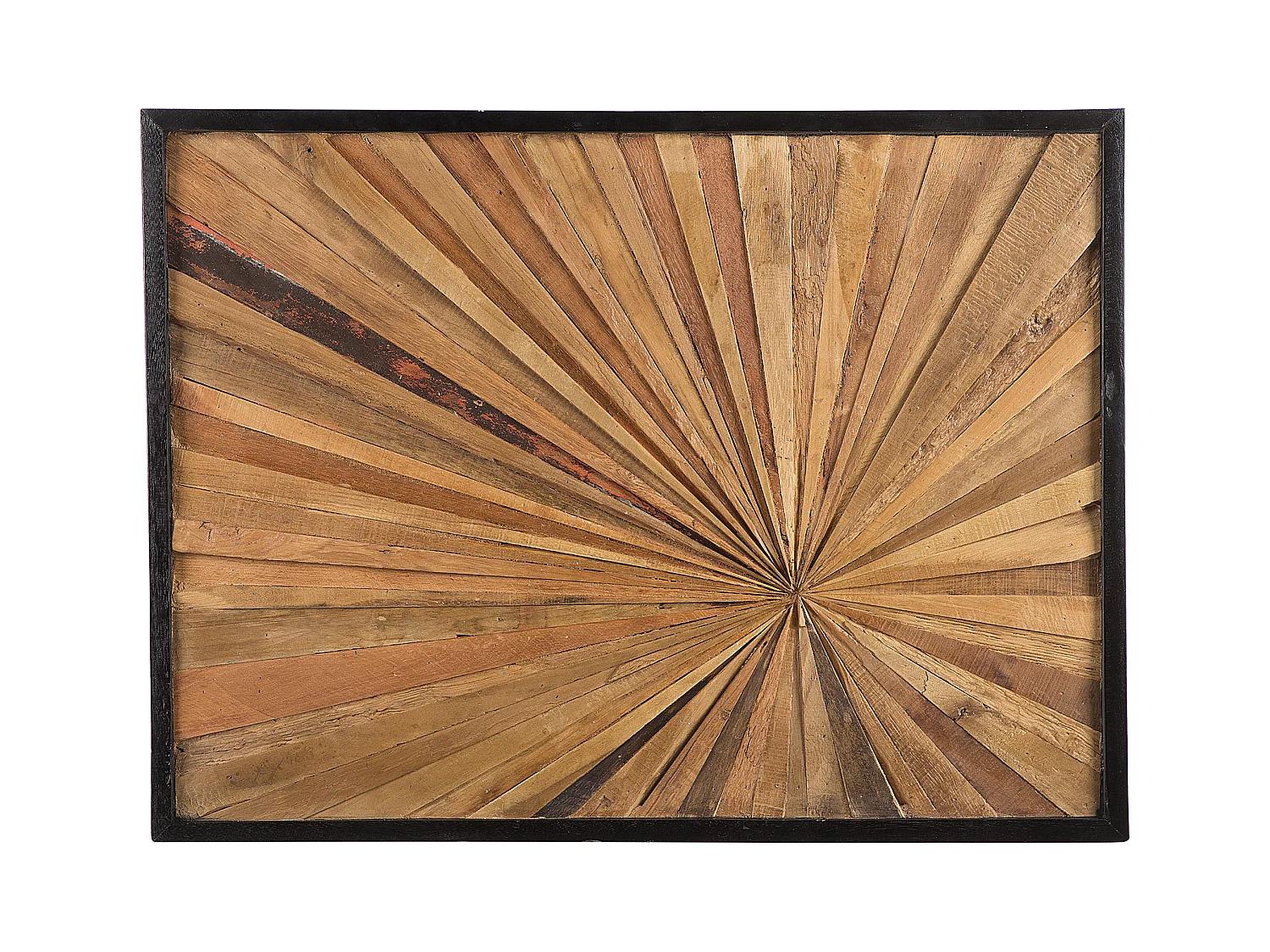 Wanddecoratie MERIDA Hout 60 cm Bruin