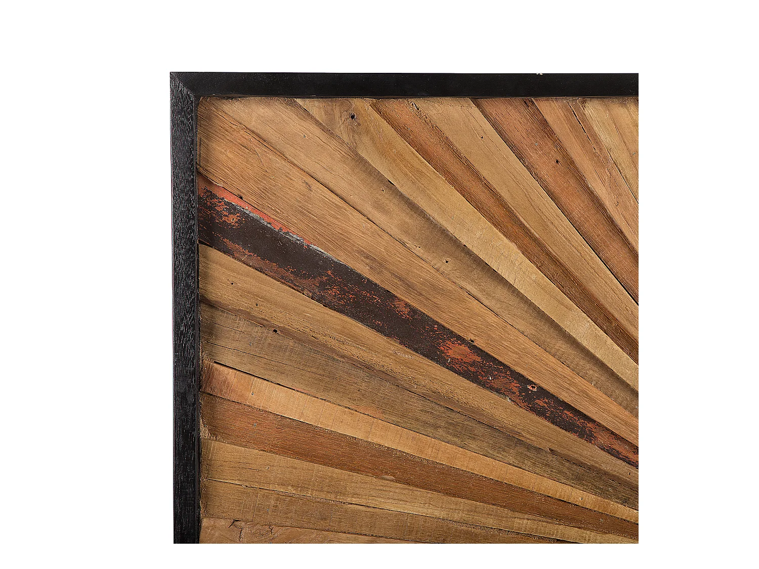 Wanddecoratie MERIDA Hout 60 cm Bruin