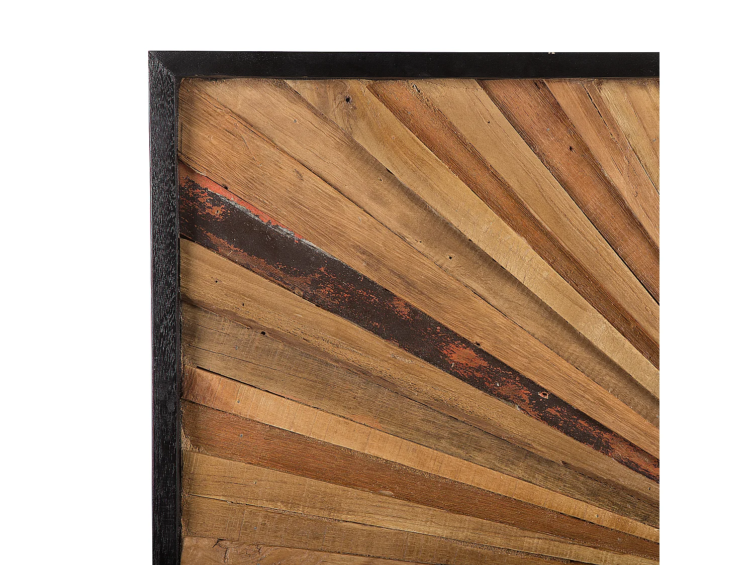Wanddecoratie MERIDA Hout 60 cm Bruin