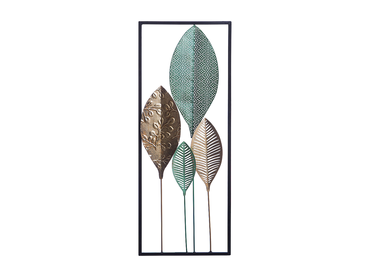 Decorazione da parete metallo multicolore PLATINUM
