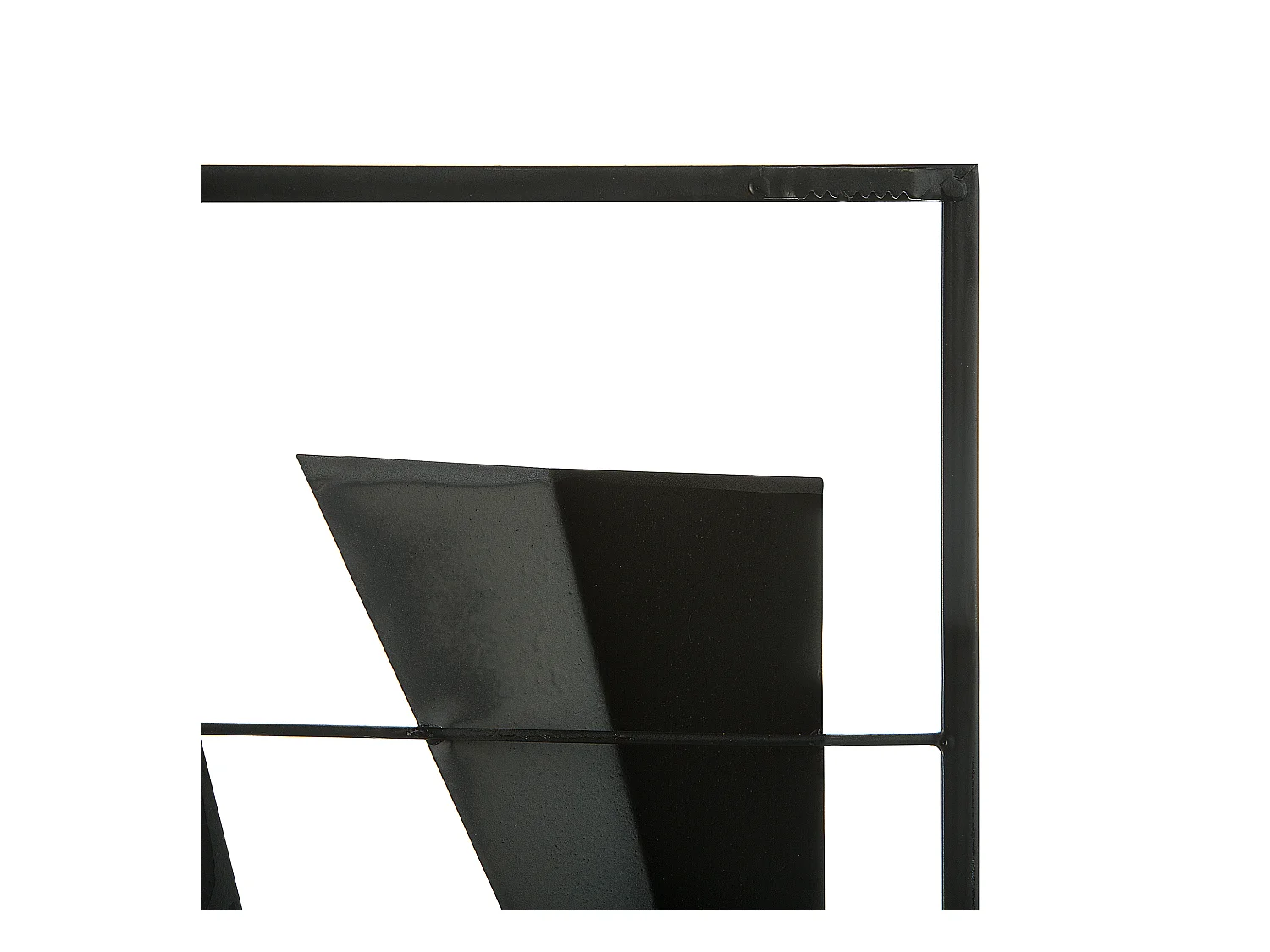 Dekoracja ścienna ZINC Metal 50 cm Niebieski