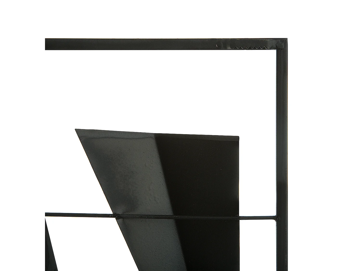 Wall Decor ZINC Metal 50 cm Blue