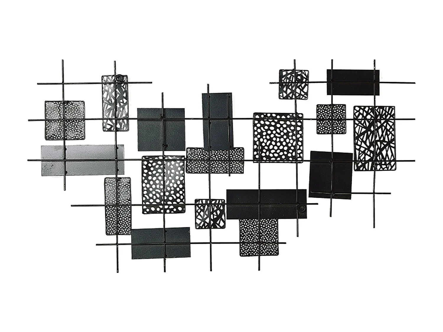 Decoración de pared ASTATINE Metal 50 cm Dorado