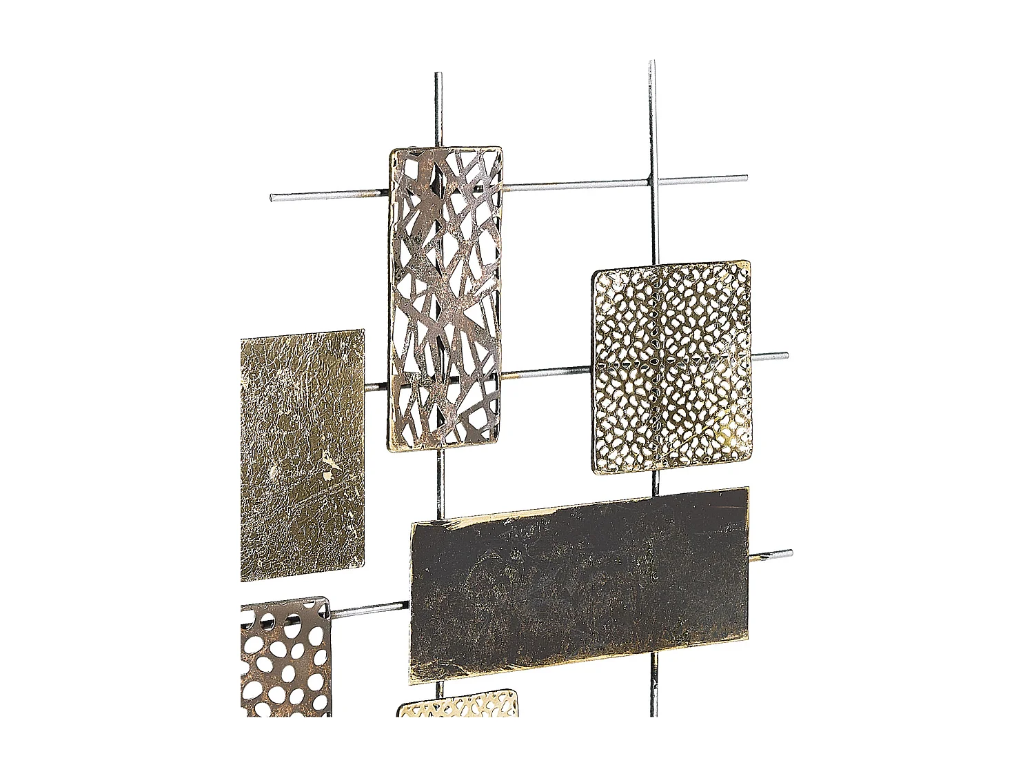 Decoración de pared ASTATINE Metal 50 cm Dorado