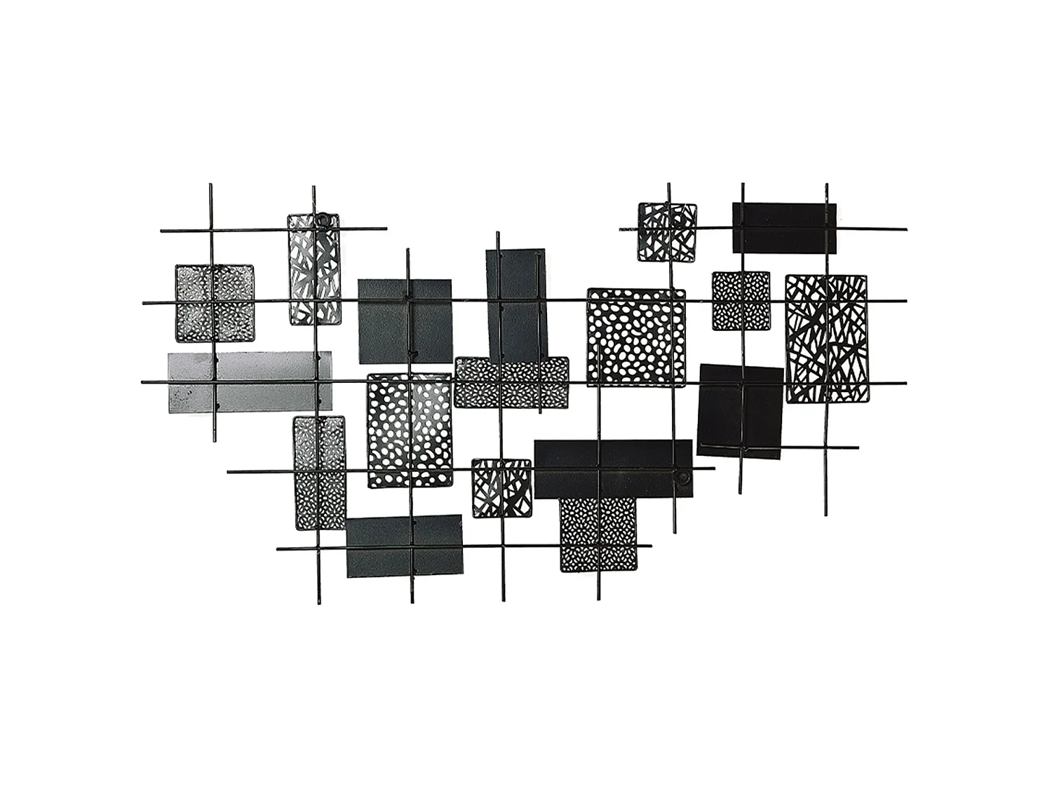 Décoration murale ASTATINE Métal 50 cm Doré
