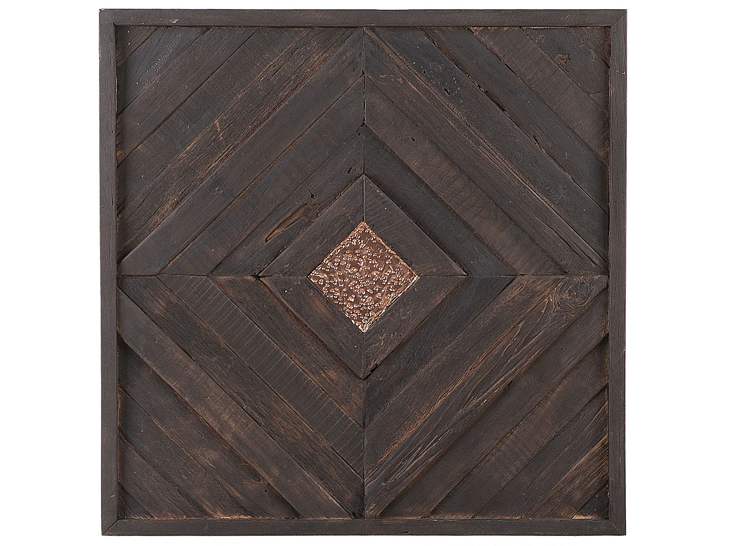 Wanddecoratie teakhout MONTERREY