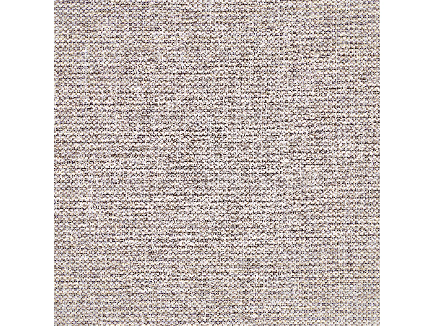Indoor&Outdoor Sessel Stoff Polsterbezug beige mit Armlehnen Gestell weiß Rovigo