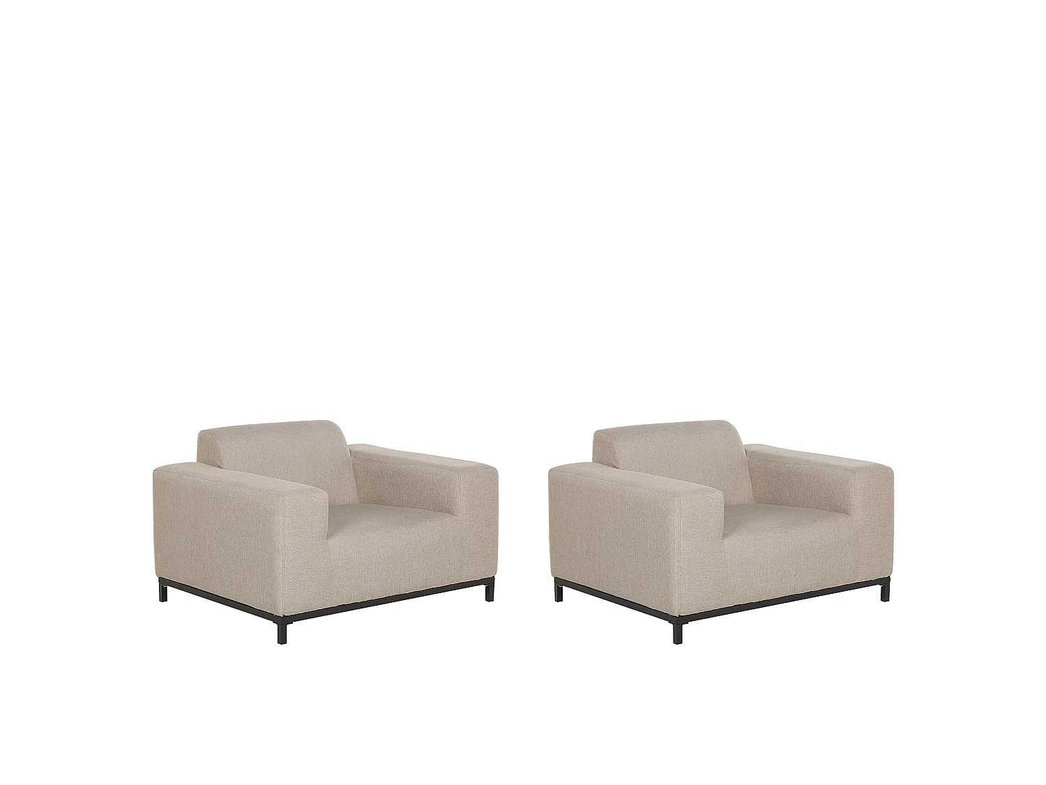 Sessel ROVIGO Stoff Beige