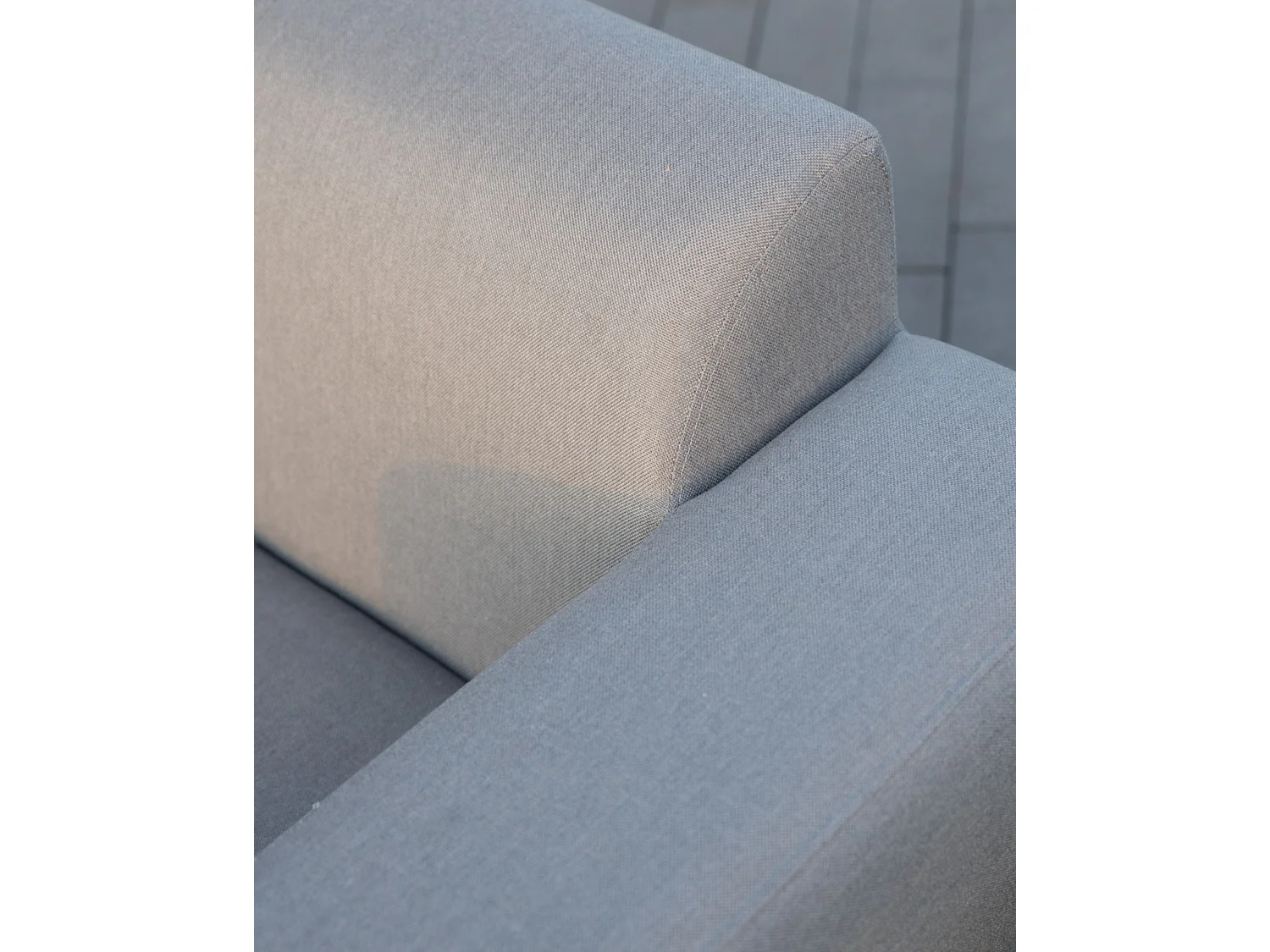Fauteuil ROVIGO Stof Grijs