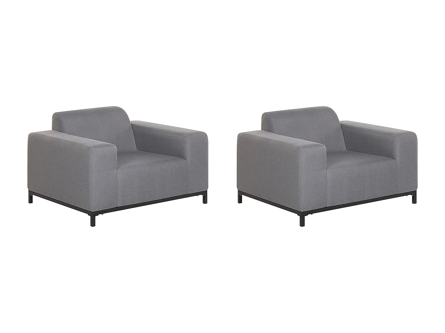 Sillón ROVIGO Tela Gris