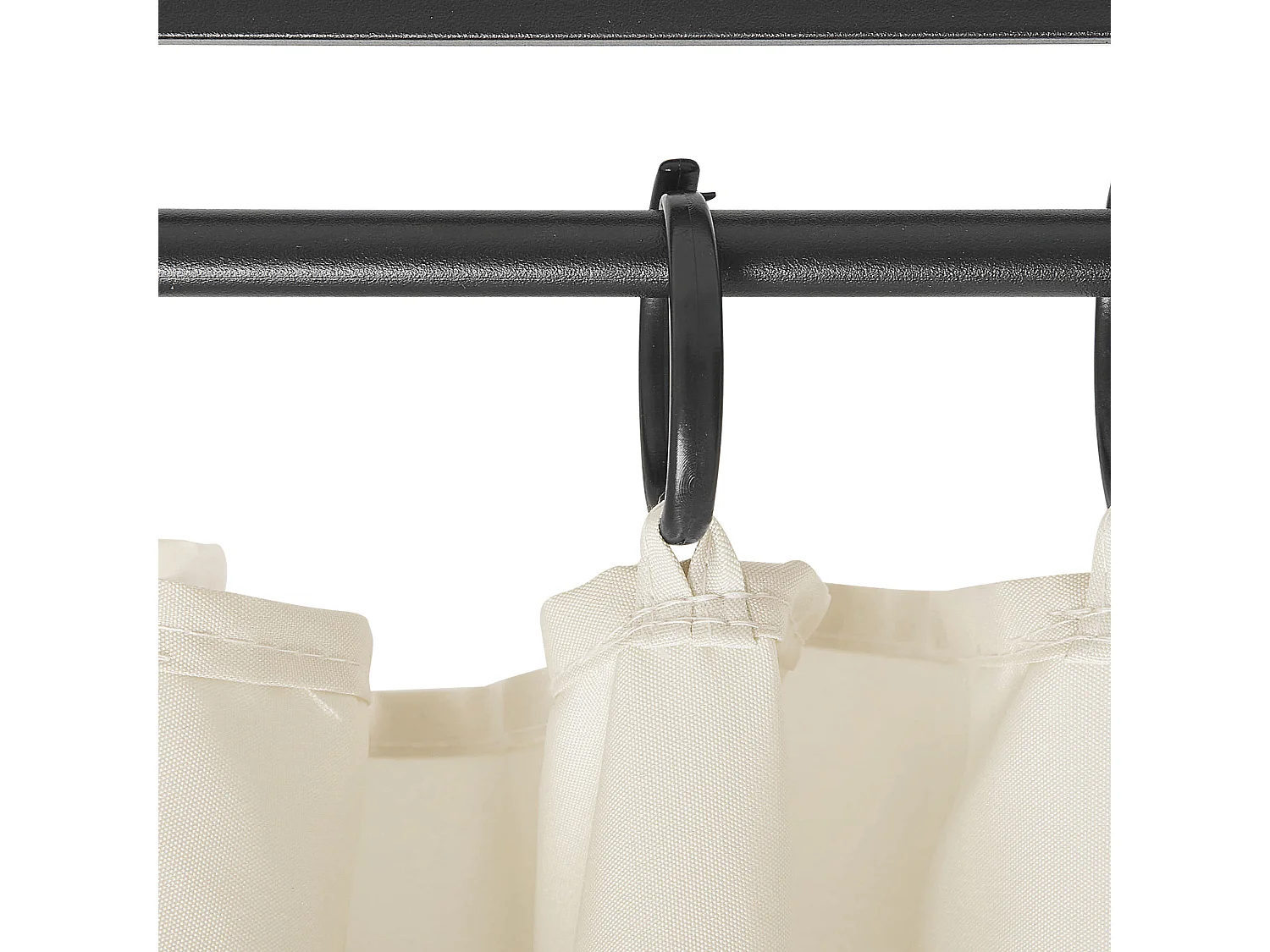 Tonnelle de jardin PORTEL Métal 350 cm 350 cm Beige