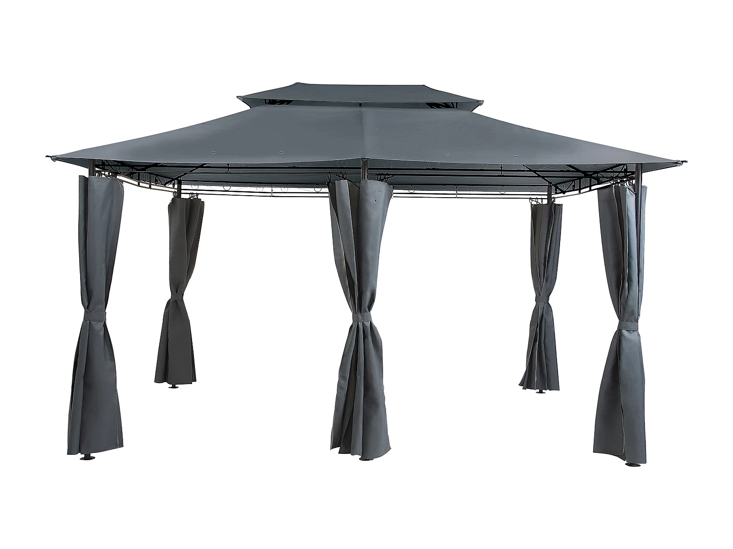 tuinpaviljoen Grafietgrijs COLOS