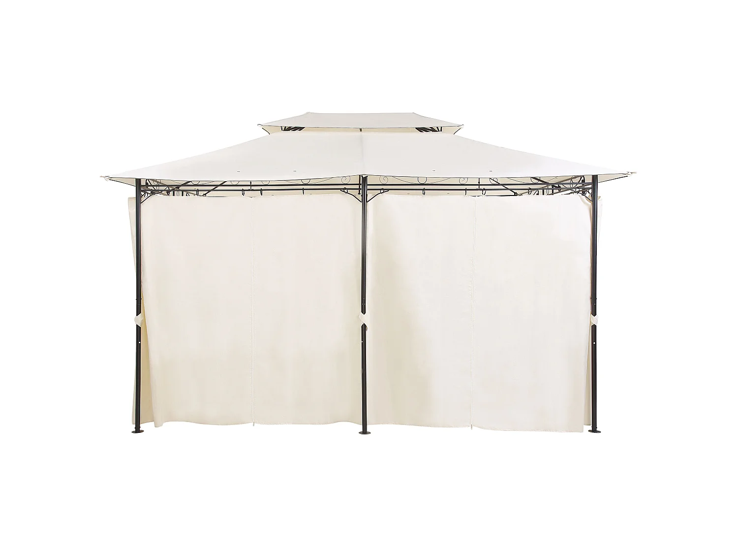 Gazebo COLOS Metal 400 cm 300 cm Beige