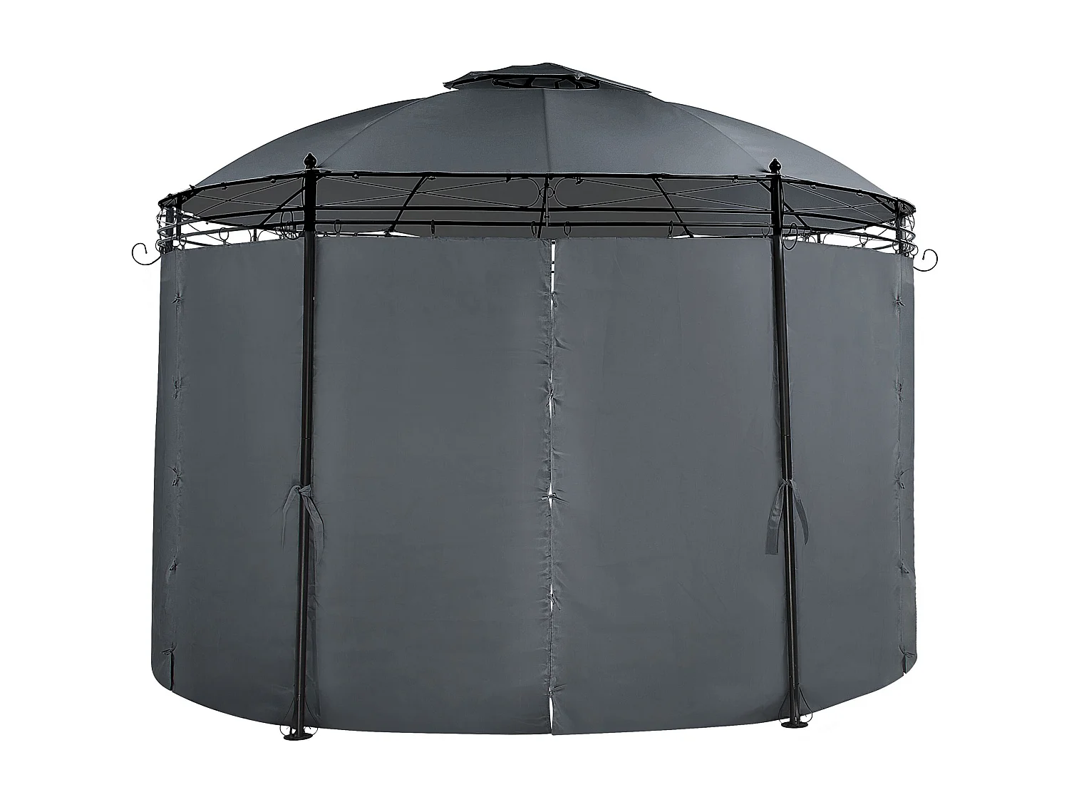 Gazebo Grigio grafite SAFARA