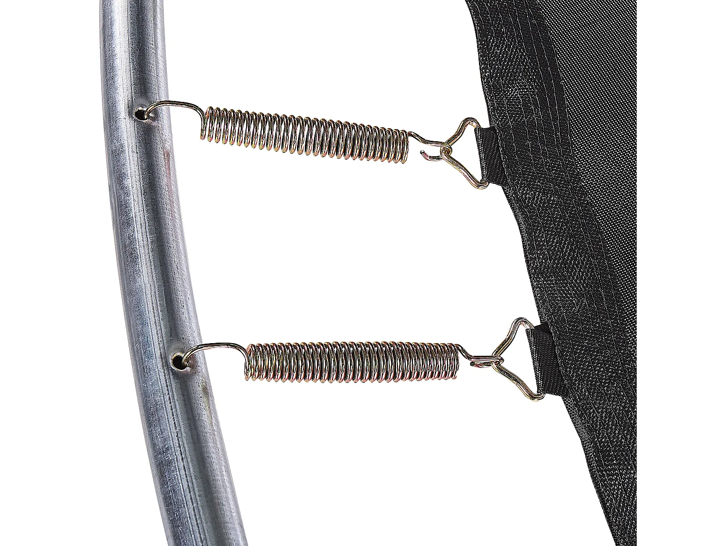 Gartentrampolin rund mit Sicherheitsnetz und Leiter 366 cm blau / schwarz Risata