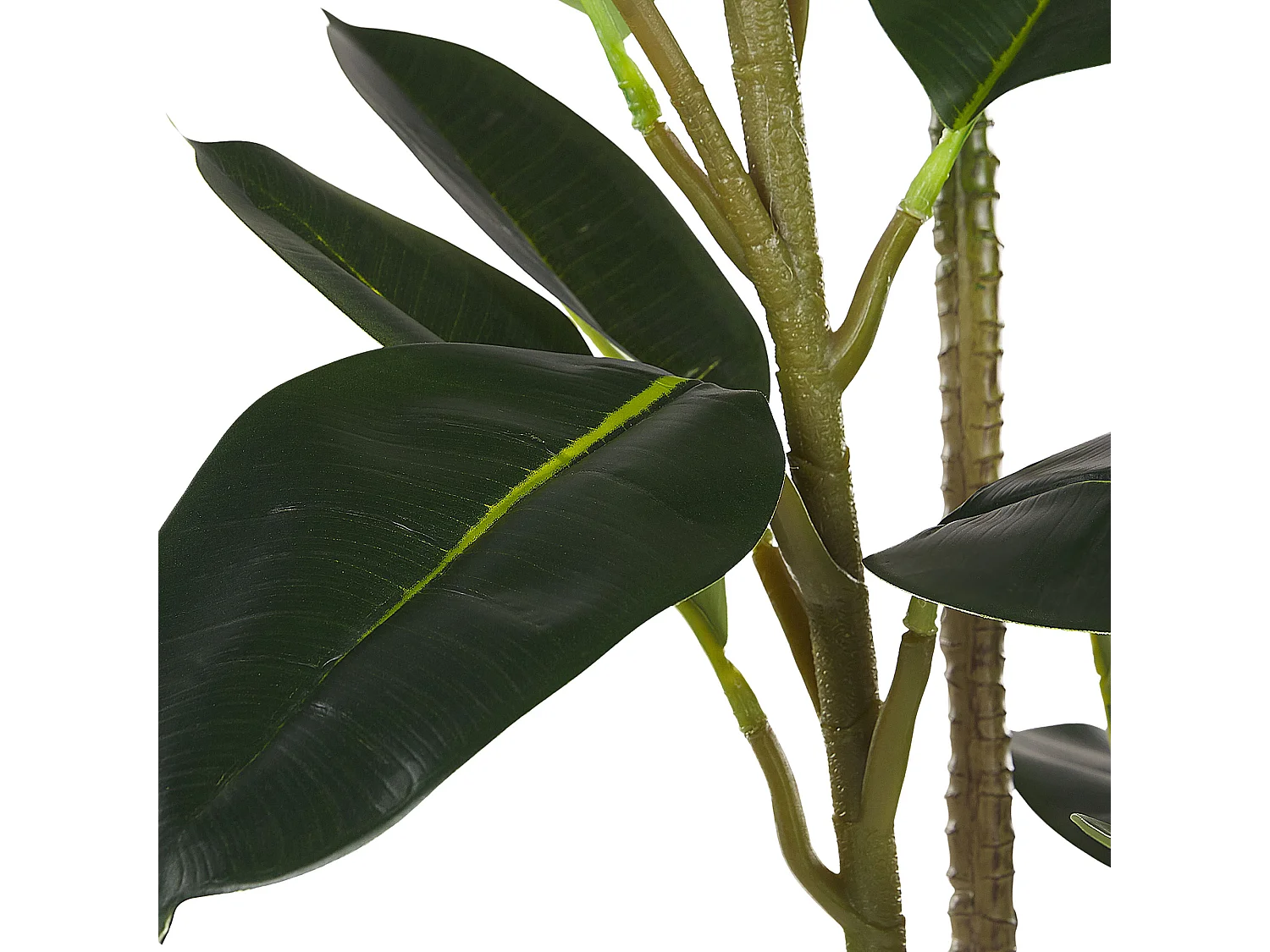 Plante artificielle FICUS ELASTICA 134 cm Vert
