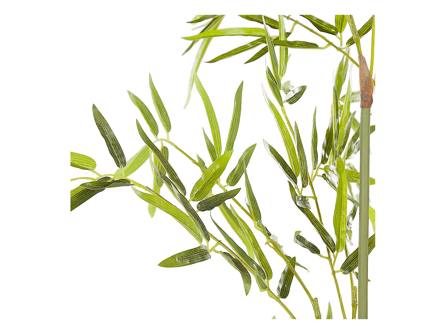 Dekorative Bambus-Imitation im Blumentopf 100 cm grün Bambusa Vulgaris