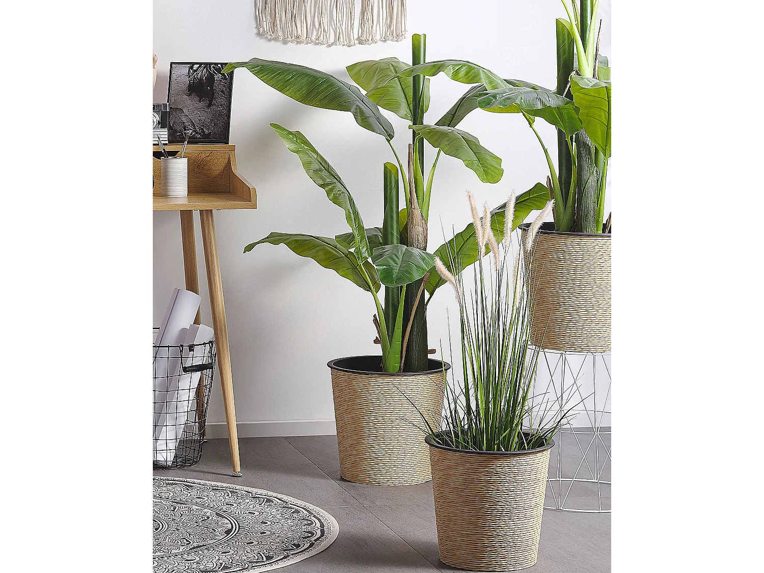 Plante artificielle MUSA TREE 154 cm Vert