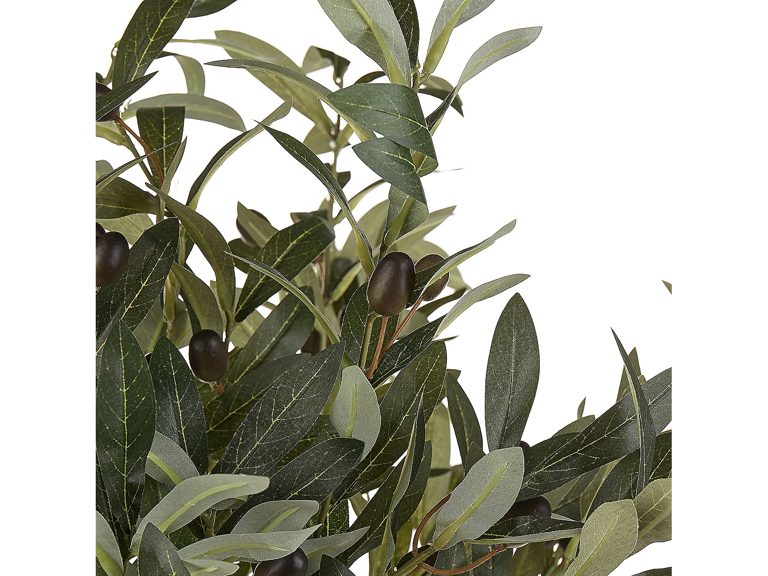 Kunstpflanze im Blumentopf 77 cm OLIVE TREE