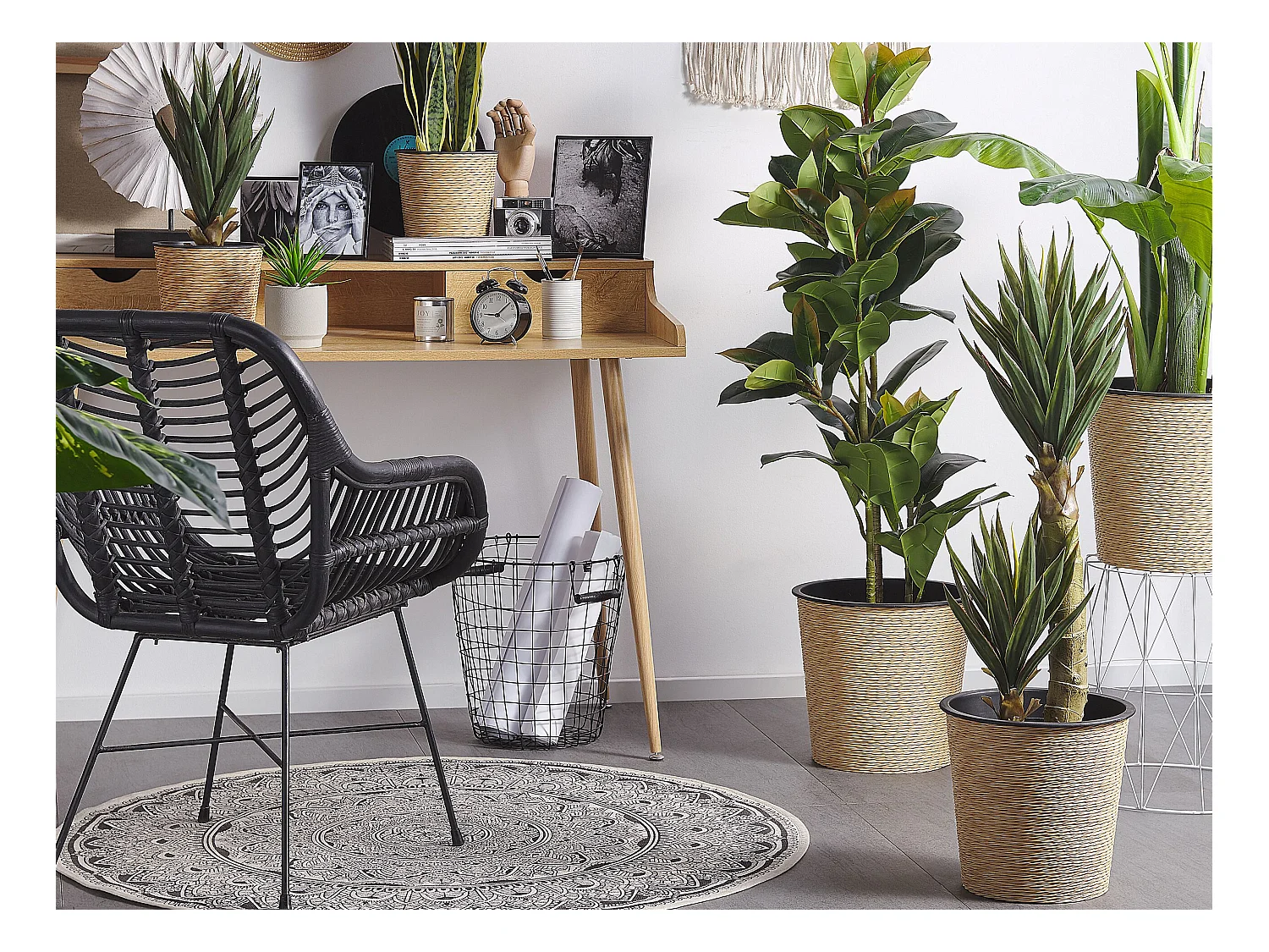 Plante artificielle YUCCA 90 cm Vert